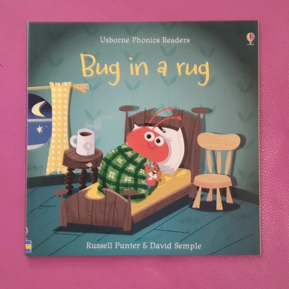 Usborne Mini Phonics Readers Bug In A Rug And Bee Makes Tea - Picture 2 of 5